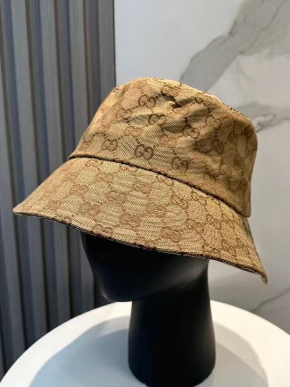 Gucci Classic GG Monogram Bucket Hat